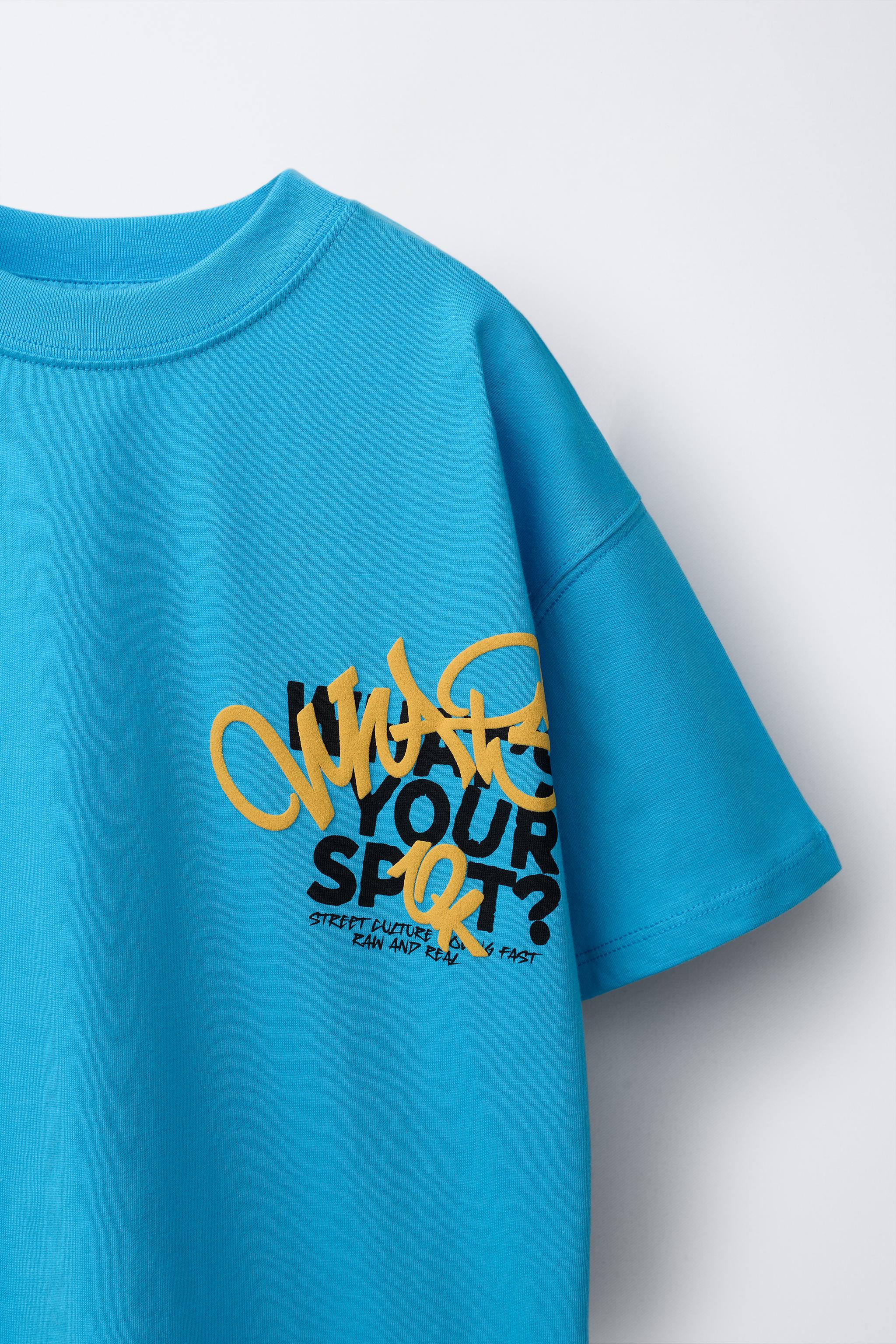 GRAFFITI PRINT T-SHIRT